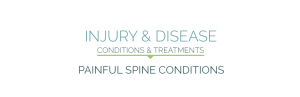 What types of spine conditions are the most painful?